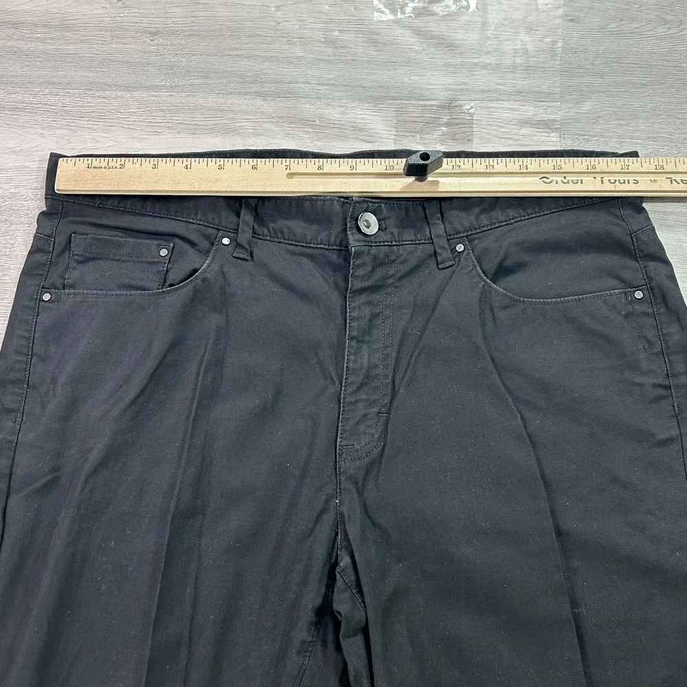 Calvin Klein Pants Mens‎ 34x34 Black Slim Stretch Chino Straight Leg Casual